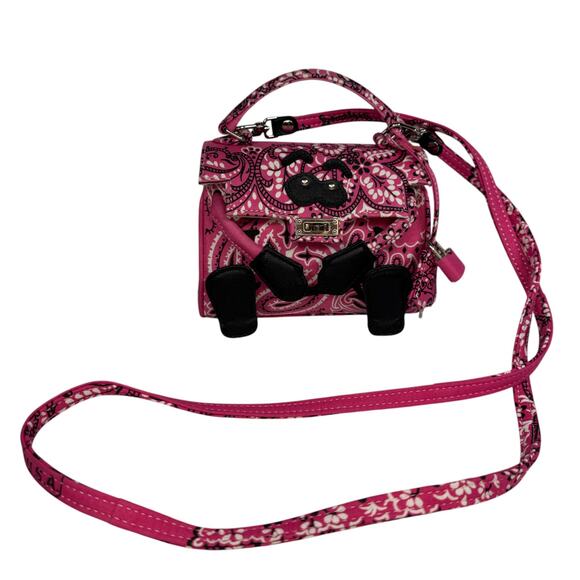 READYMADE Monster Bandana Bag Mini Pink Kelly Doll Crossbody Japanese Designer - Picture 16 of 16
